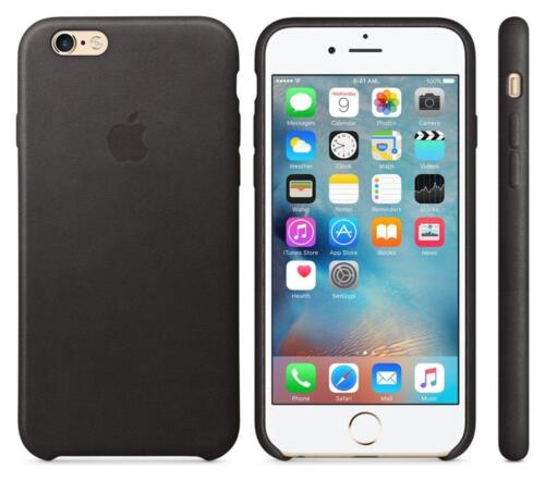 Custodia in Pelle per iPhone 6 Plus/6S Plus - Nero