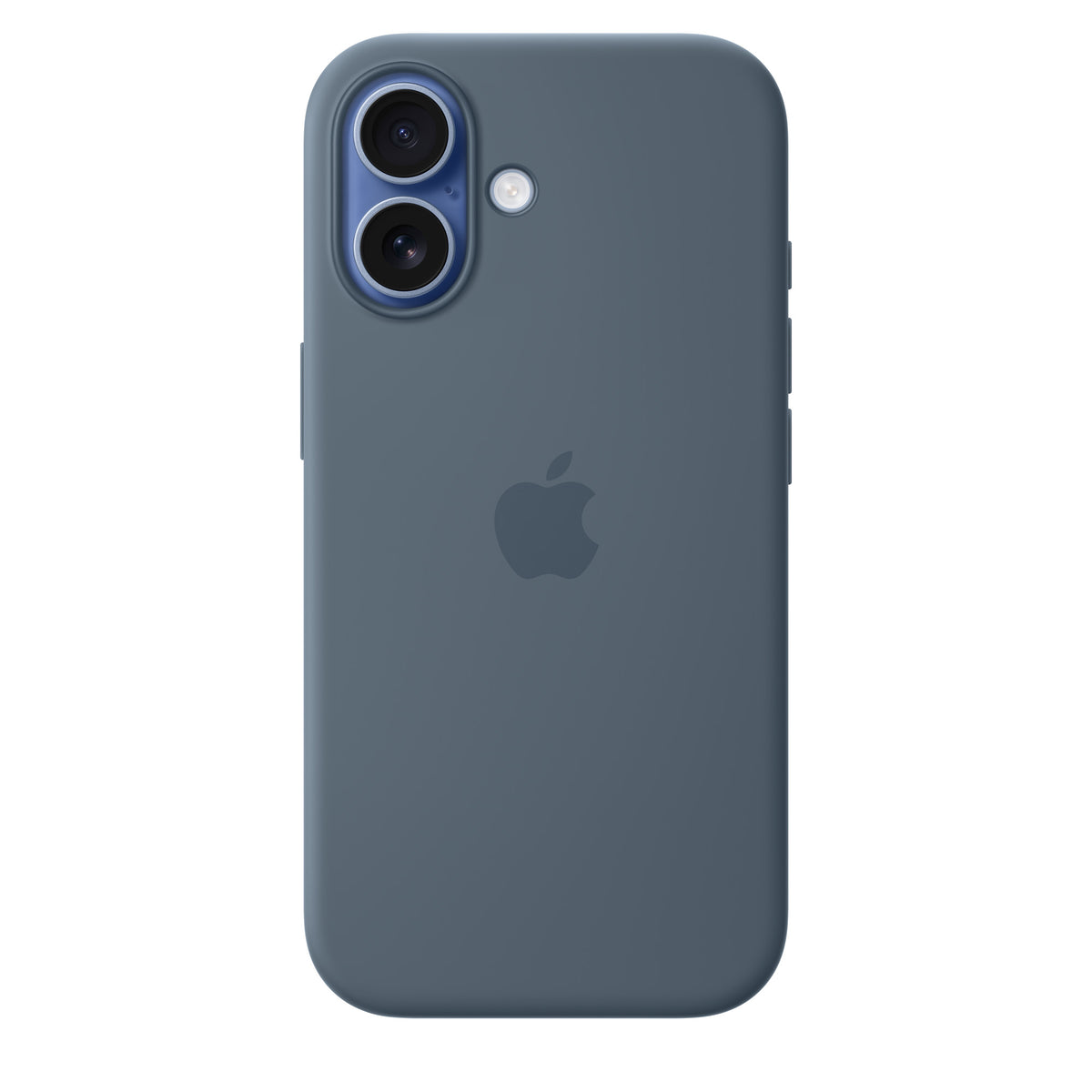 Custodia MagSafe in silicone per iPhone 17 - Blu salmastro