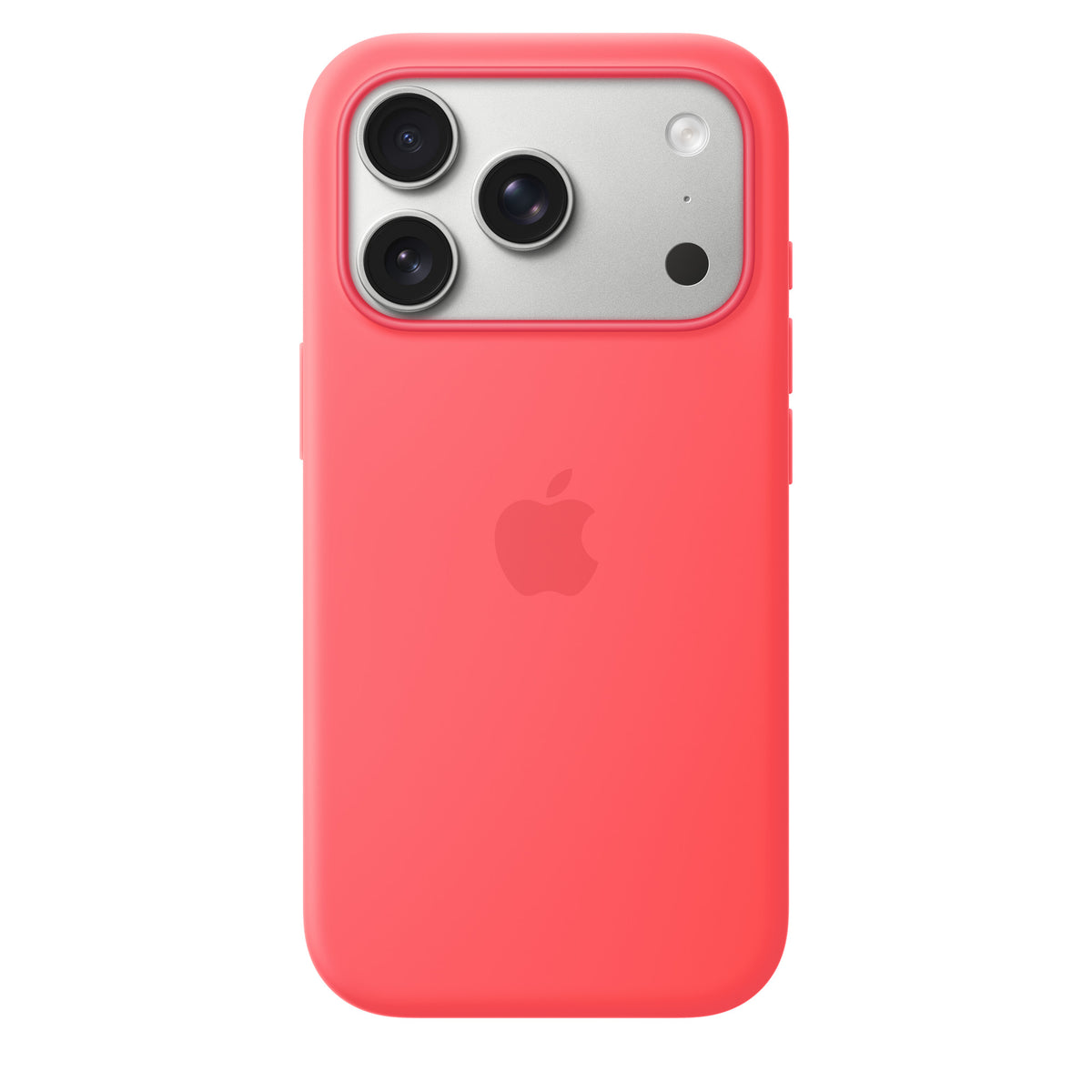 Custodia MagSafe in silicone per iPhone 17 Pro - Rosa guava