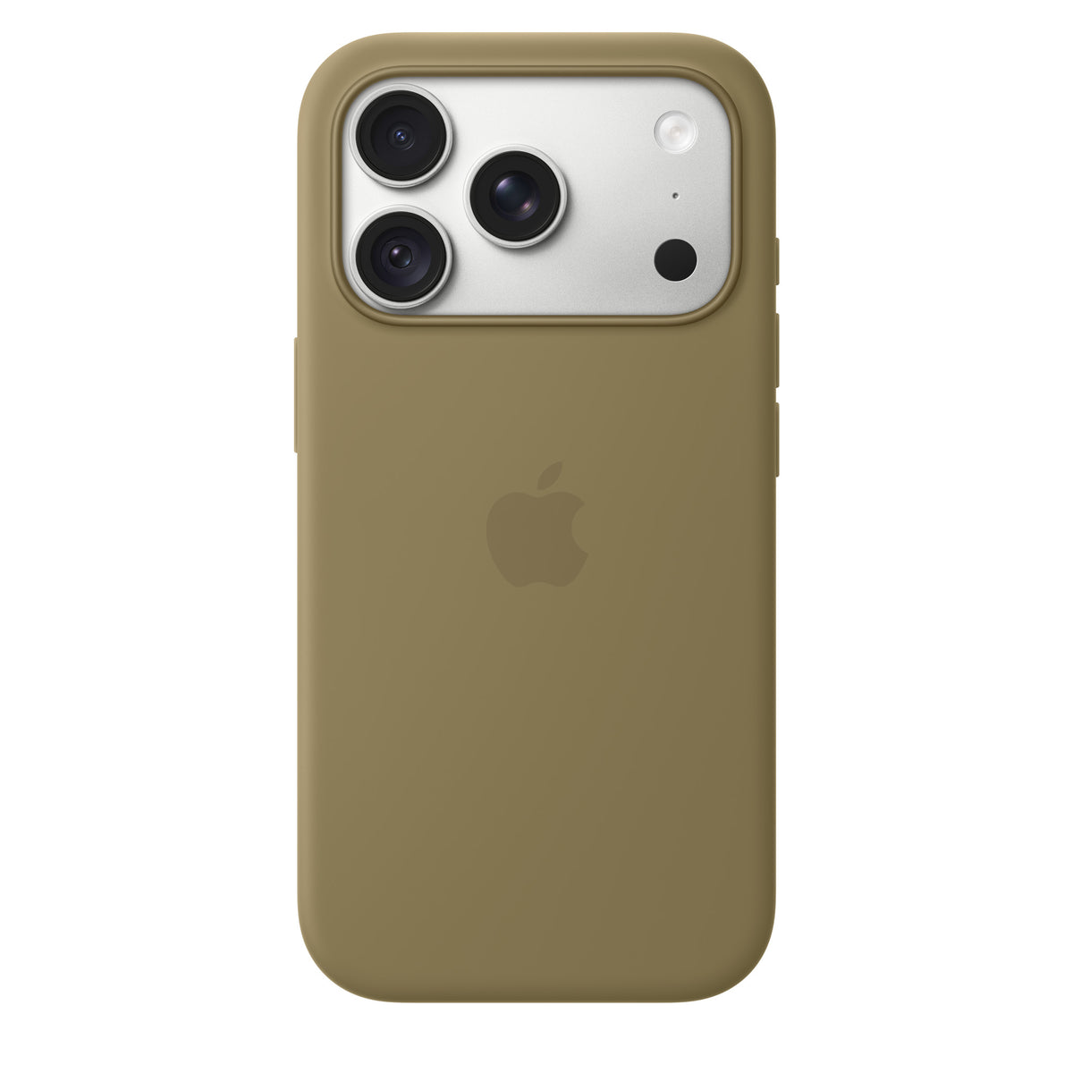 Custodia MagSafe in silicone per iPhone 18 Pro - Oliva