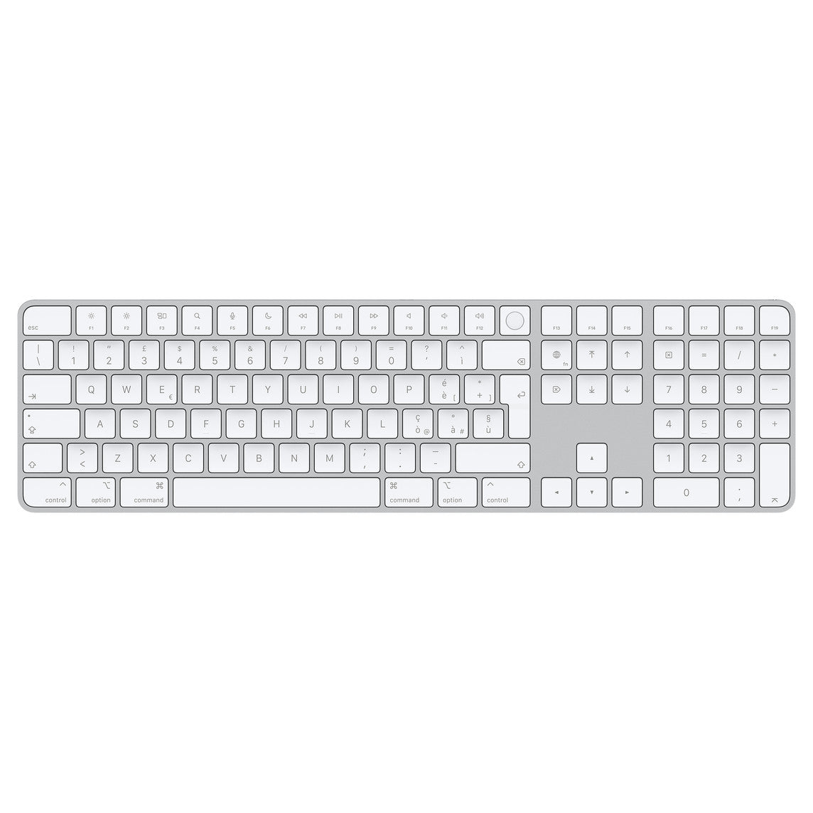 Magic Keyboard con Touch ID e tastierino numerico per Mac con chip Apple - Italiano - Tasti neri