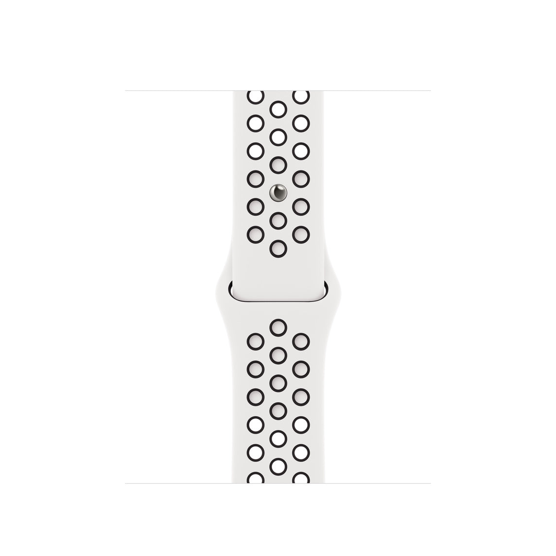 Cinturino Nike Sport bianco ghiaccio/nero (41 mm)