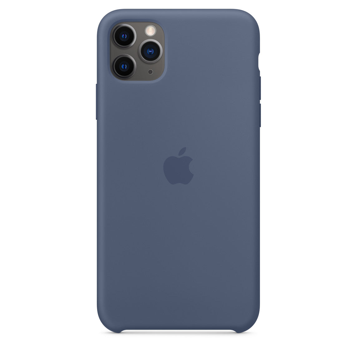 Custodia in silicone per iPhone 11 Pro Max - Blu Alaska