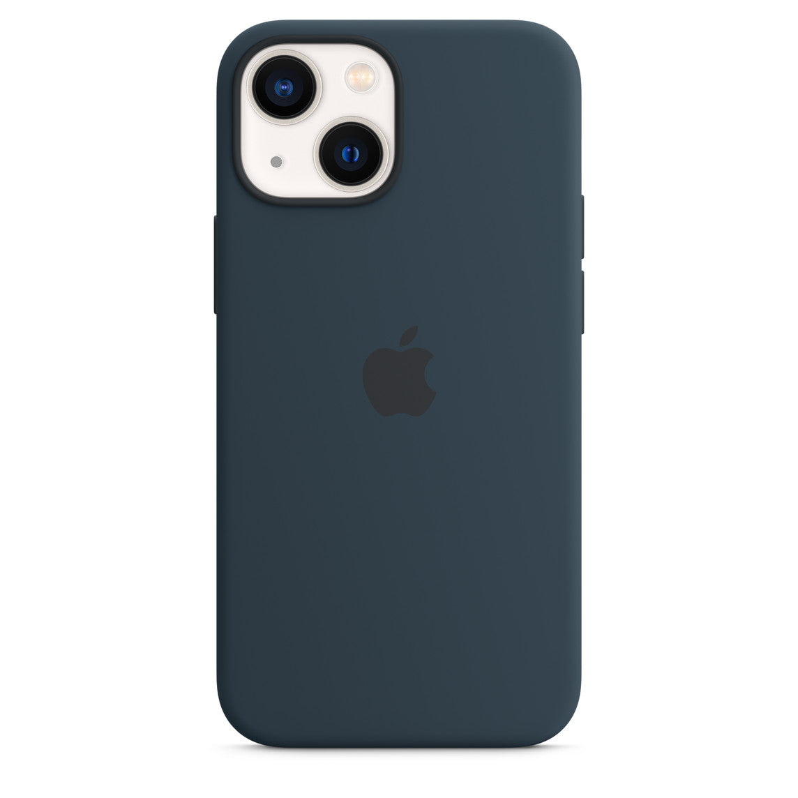 Custodia MagSafe in silicone per iPhone 13 mini - Blu abisso