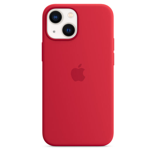 Custodia MagSafe in silicone per iPhone 13 mini - (PRODUCT)RED