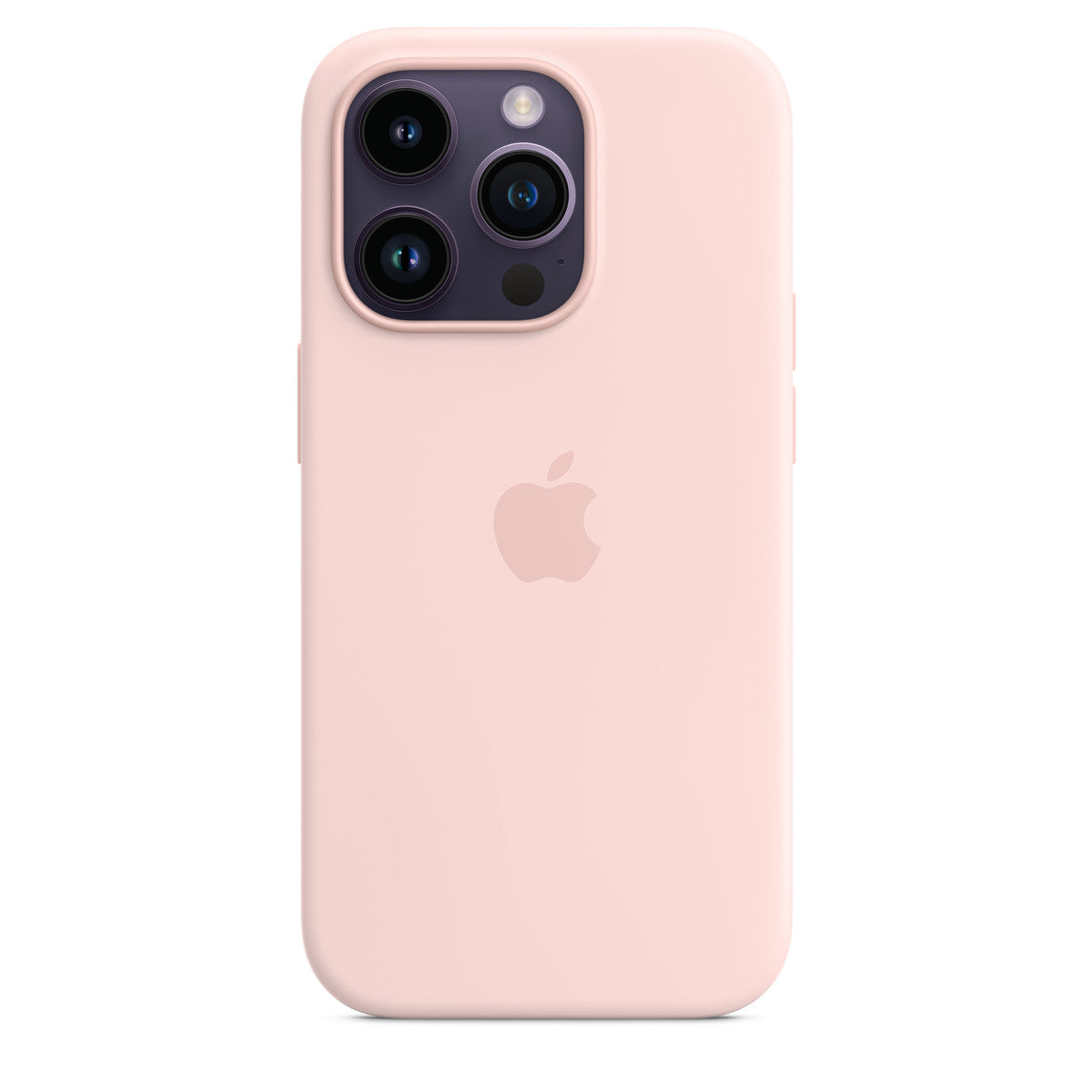 Custodia MagSafe in silicone per iPhone 14 Pro - Rosa creta