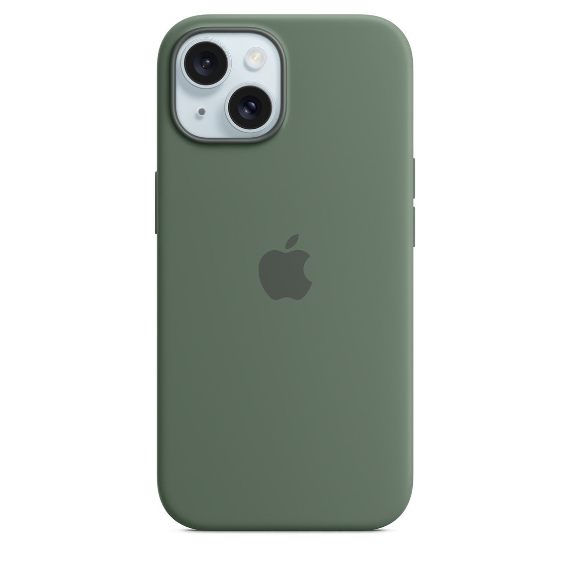 Custodia MagSafe in silicone per iPhone 15 - Cipresso