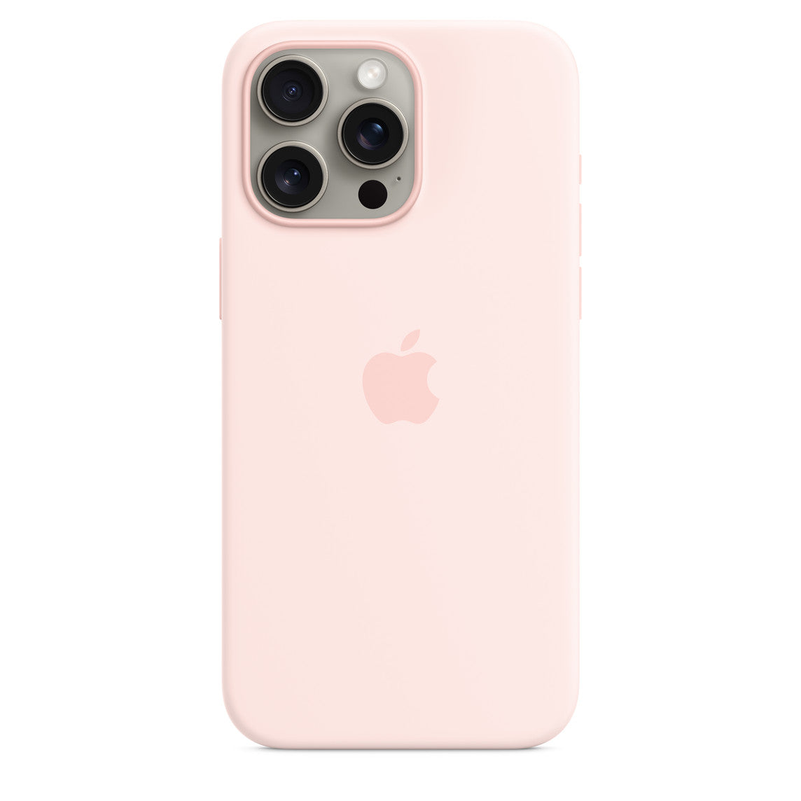 Custodia MagSafe in silicone per iPhone 15 Pro Max - Rosa confetto