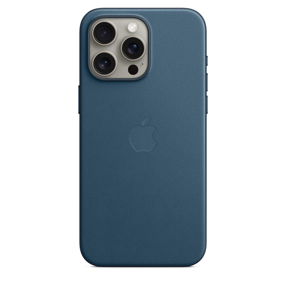 Custodia MagSafe in tessuto FineWoven per iPhone 15 Pro Max - Blu Pacifico
