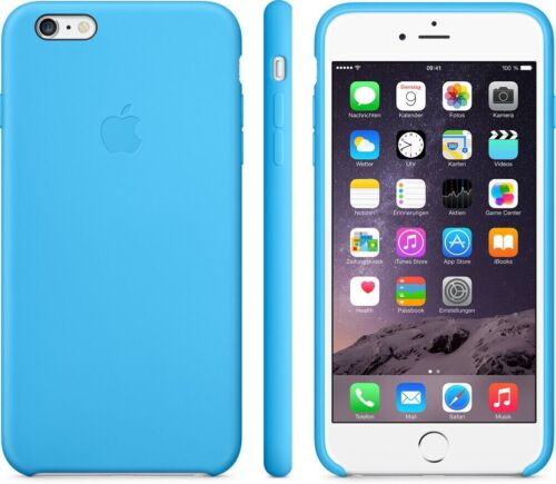 Custodia in Silicone per iPhone 6 Plus/6S Plus - Azzurro