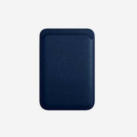 Portafoglio MagSafe in pelle per iPhone - Midnight