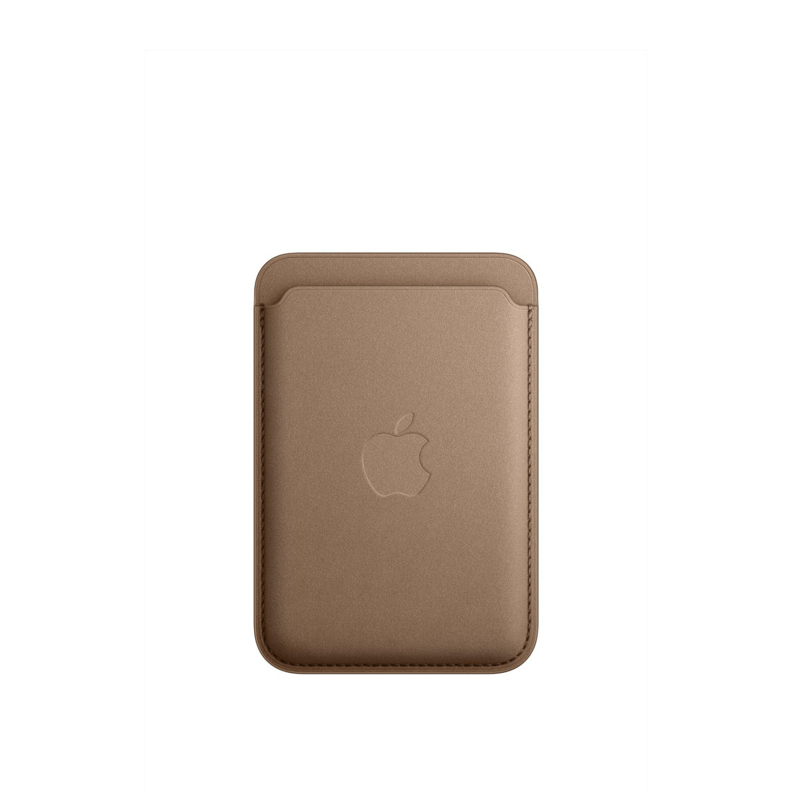 Portafoglio MagSafe in tessuto FineWoven per iPhone - Grigio talpa
