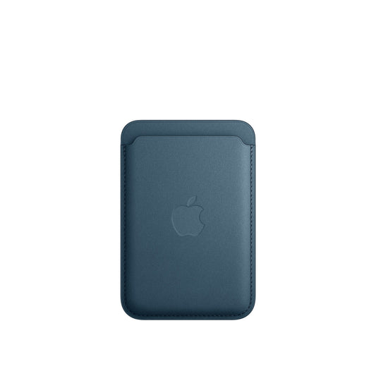 Portafoglio MagSafe in tessuto FineWoven per iPhone - Blu Pacifico