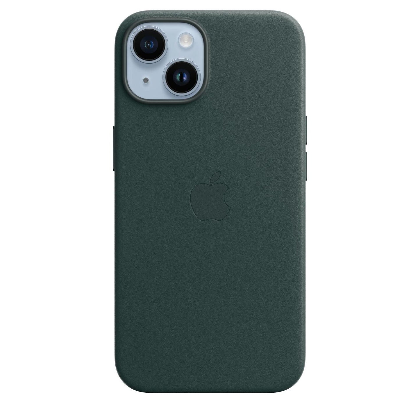 Custodia MagSafe in silicone per iPhone 14 Pro - verde foresta