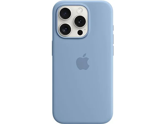 Custodia MagSafe in silicone per iPhone 14 Pro - Blu cielo