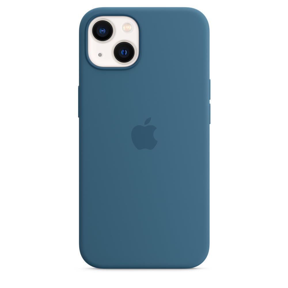 Custodia MagSafe in silicone per iPhone 13 - Blu Jay