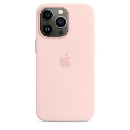 Custodia MagSafe in silicone per iPhone 13 Pro - Rosa creta