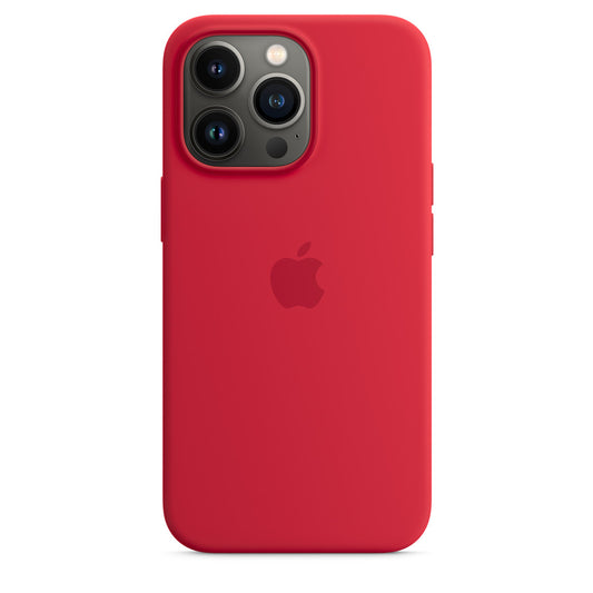 Custodia MagSafe in silicone per iPhone 13 Pro - (PRODUCT)RED