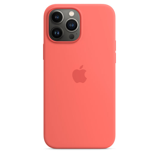 Custodia MagSafe in silicone per iPhone 13 Pro Max - Rosa pomelo
